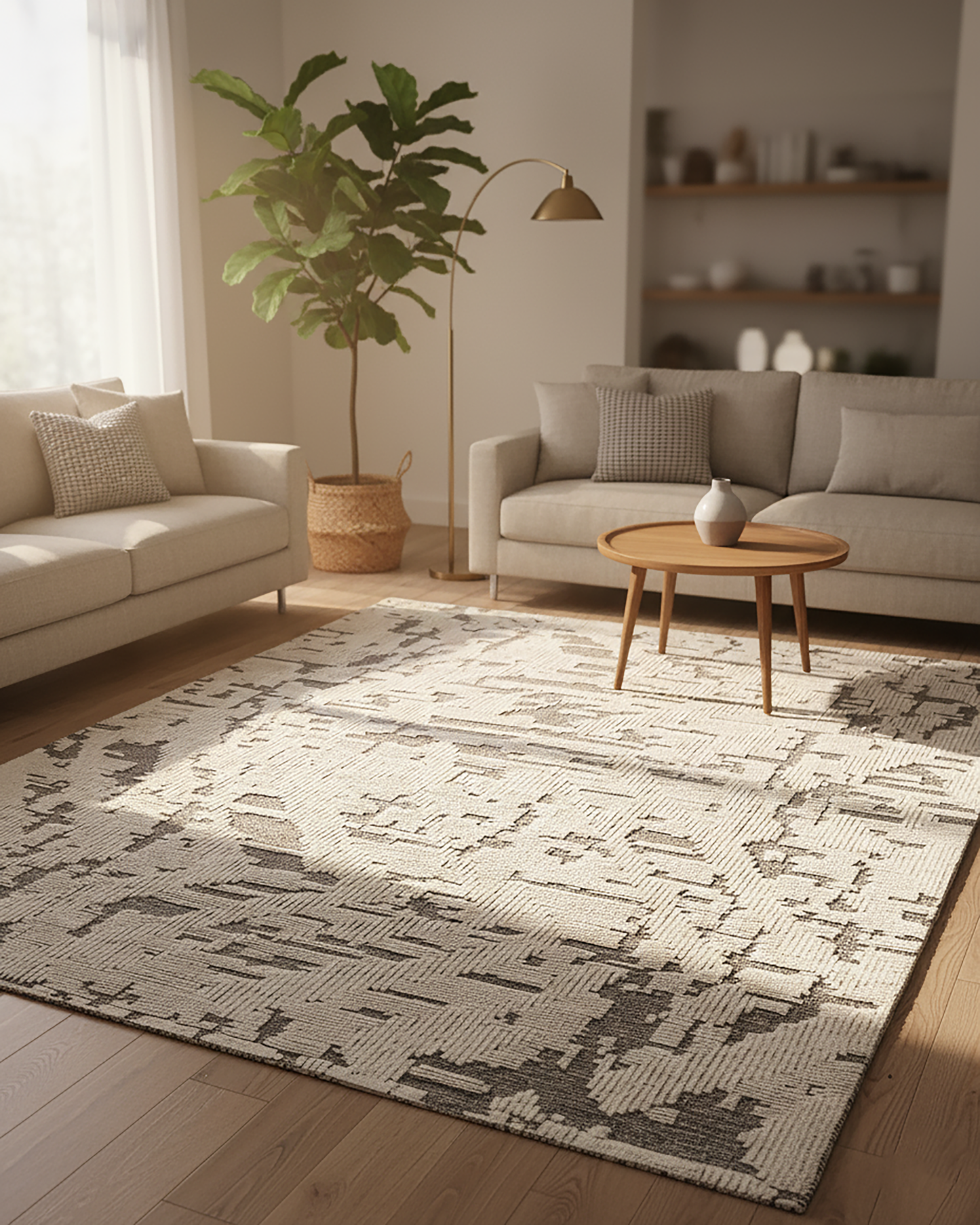 Minimalist Pattern Rug