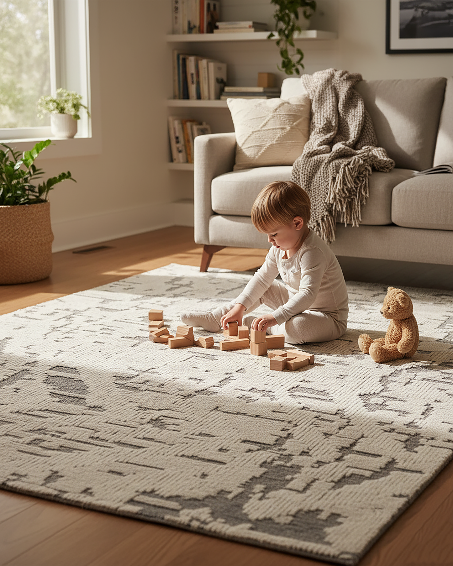 Minimalist Pattern Rug