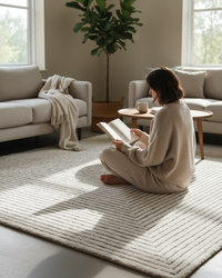 Stripe exquisite rug